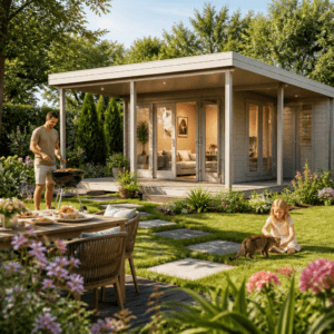 26% Rabatt ! Fjordholz Gartenhütte Modell Keno 70 8x6m Unkategorisiert online kaufen