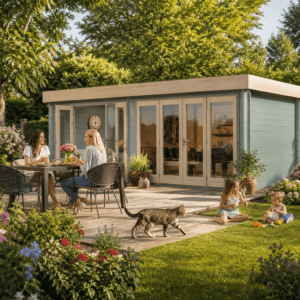 26% Rabatt ✓ 7 × 4 m | Gartenhütte Kevin 44 | Flachdach | modern | Massivholz Unkategorisiert online kaufen 26% Rabatt ✓ 7 × 4 m | Gartenhütte Kevin 44 | Flachdach | modern | Massivholz Unkategorisiert online kaufen