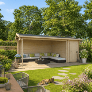 26% Rabatt ✓ 6 × 4 m | Gartenhütte Kilian 28 C | Satteldach | klassisch | Massivholz Unkategorisiert online kaufen