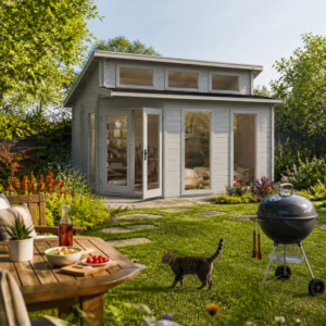 26% Rabatt ! Fjordholz Gartenhütte Modell Kono 44 A 4x3m Unkategorisiert online kaufen