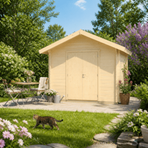 26% Rabatt ✓ 3 × 2 m | Gartenhütte Lexi 44 D Premium | Satteldach | klassisch | Massivholz Unkategorisiert online kaufen