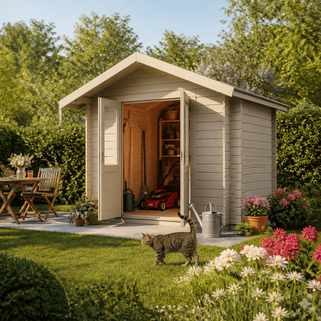 26% Rabatt ! Fjordholz Gartenhütte Modell Lexi 44 E Premium 3x2m