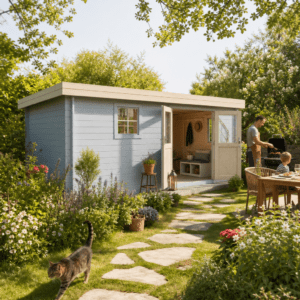 26% Rabatt ! Fjordholz Gartenhütte Modell Linz 28 G 5x4m Unkategorisiert online kaufen