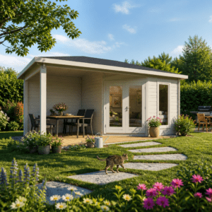 26% Rabatt ! Gartenhütte Modell Lisa 44 D Modern 6x4m Unkategorisiert online kaufen