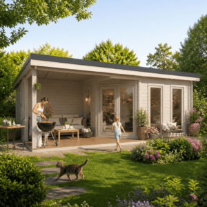 26% Rabatt &check; Gartenhütte Lisa 44 F Modern |6x4m Unkategorisiert online kaufen