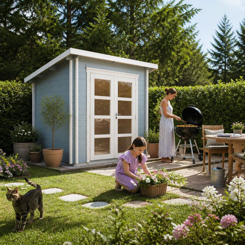 26% Rabatt ! Fjordholz Gartenhütte Modell Max 44 A 3x3m