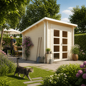 26% Rabatt ! Fjordholz Gartenhütte Modell Max 44 C 4x3m Unkategorisiert online kaufen