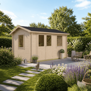 26% Rabatt ✓ 4 × 3 m | Gartenhütte Narvic 70 B | Satteldach | klassisch | Massivholz Unkategorisiert online kaufen