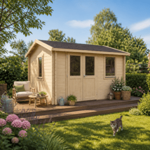 26% Rabatt ✓ 4 × 3 m | Gartenhütte Narvic 70 D | Satteldach | klassisch | Massivholz Unkategorisiert online kaufen