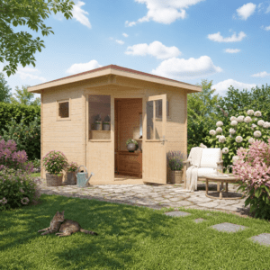 26% Rabatt ✓ Gartenhütte Nelly 28 C | Massivholz | 4 × 4 m Unkategorisiert online kaufen