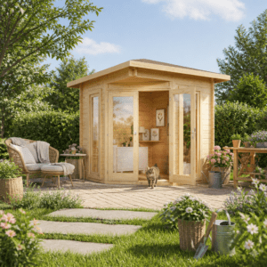 25% Rabatt ✓ 5 × 5 m | Gartenhütte Nina 28 D | Massivholz Unkategorisiert online kaufen 25% Rabatt ✓ 5 × 5 m | Gartenhütte Nina 28 D | Massivholz Unkategorisiert online kaufen