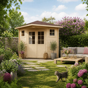 26% Rabatt ✓ 3 × 3 m | Gartenhütte Nina 44 C | Massivholz Unkategorisiert online kaufen