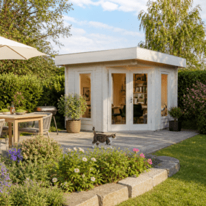26% Rabatt ✓ 4 × 2 m | Gartenhütte Nora 44 A Modern | Massivholz Unkategorisiert online kaufen