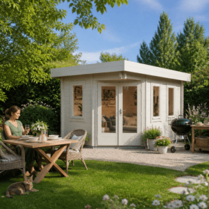 26% Rabatt ! Fjordholz Gartenhütte Modell Nora 44 B Klassik 5x3m Unkategorisiert online kaufen