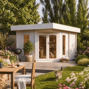 26% Rabatt ! Fjordholz Gartenhütte Modell Nora 44 C Modern 5x3m Unkategorisiert online kaufen
