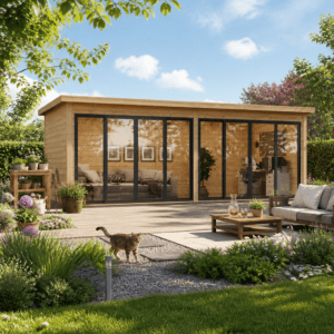 26% Rabatt ✓ 6 × 3 m | Gartenhütte Office IsoSlide 9 | Pultdach | modern Unkategorisiert online kaufen