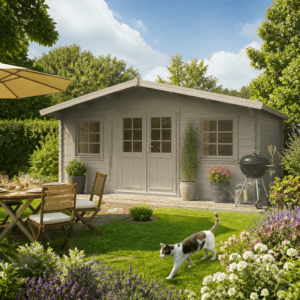 26% Rabatt ✓ 6 × 4 m | Gartenhütte Pepe 44 | Satteldach | klassisch | Massivholz Unkategorisiert online kaufen