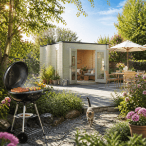 26% Rabatt ! Fjordholz Gartenhütte Modell Q-BIC 70 A 4x4m Unkategorisiert online kaufen