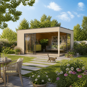 26% Rabatt ✓ 5 × 5 m | Gartenhütte Q-BIC Alu 44 F | Massivholz Unkategorisiert online kaufen 26% Rabatt ✓ 5 × 5 m | Gartenhütte Q-BIC Alu 44 F | Massivholz Unkategorisiert online kaufen
