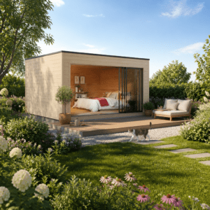 26% Rabatt ✓ 5 × 4 m | Gartenhütte Q-BIC Alu 70 C | Massivholz Unkategorisiert online kaufen