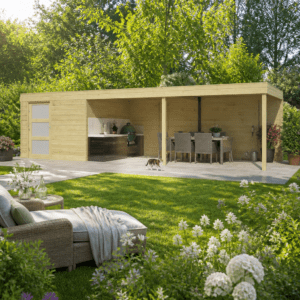 26% Rabatt ✓ 10 × 4 m | Gartenhütte QBS-Line 9,00 m² + 600 cm Anbau | Pultdach | Flachdach | modern Unkategorisiert online kaufen 26% Rabatt ✓ 10 × 4 m | Gartenhütte QBS-Line 9,00 m² + 600 cm Anbau | Pultdach | Flachdach | modern Unkategorisiert online kaufen