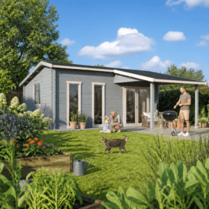 26% Rabatt ✓ 6 × 5 m | Gartenhütte Ramon 44 | Satteldach | klassisch | Massivholz Unkategorisiert online kaufen