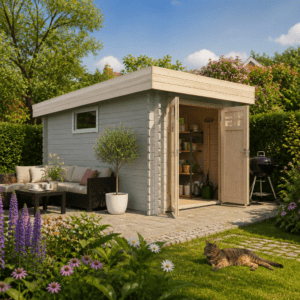 26% Rabatt ! Fjordholz Gartenhütte Modell Rob 28 C 5x2m Unkategorisiert online kaufen
