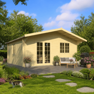26% Rabatt ! Fjordholz Gartenhütte Modell Rocky 44 5x4m Unkategorisiert online kaufen