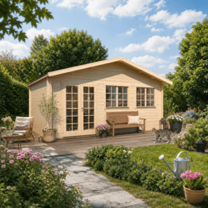 26% Rabatt ✓ Gartenhütte Rolf 44 B | Satteldach | klassisch | Massivholz | 6 × 4 m Unkategorisiert online kaufen