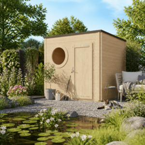 26% Rabatt ✓ 3 × 2 m | Gartenhütte Rondo 40 A | modern | Massivholz Unkategorisiert online kaufen