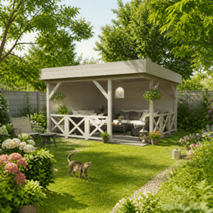 26% Rabatt ✓ 4 × 4 m | Gartenhütte Salo 40 C | modern | Massivholz Unkategorisiert online kaufen