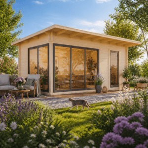 26% Rabatt ✓ 6 × 4 m | Gartenhütte Starla 44 F | modern | Massivholz Unkategorisiert online kaufen 26% Rabatt ✓ 6 × 4 m | Gartenhütte Starla 44 F | modern | Massivholz Unkategorisiert online kaufen