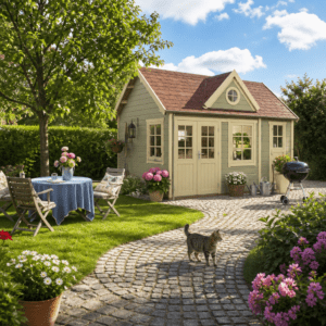26% Rabatt ✓ Gartenhütte Teehaus Dover 70 | klassisch | Massivholz Unkategorisiert online kaufen