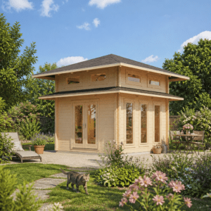 26% Rabatt ✓ 4 × 4 m | Gartenhütte Toskana 44 | Massivholz Unkategorisiert online kaufen