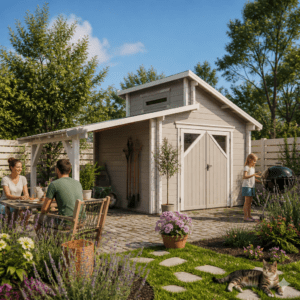 26% Rabatt ! Fjordholz Gartenhütte Modell Varianta 44 B +SD 4x3m Unkategorisiert online kaufen