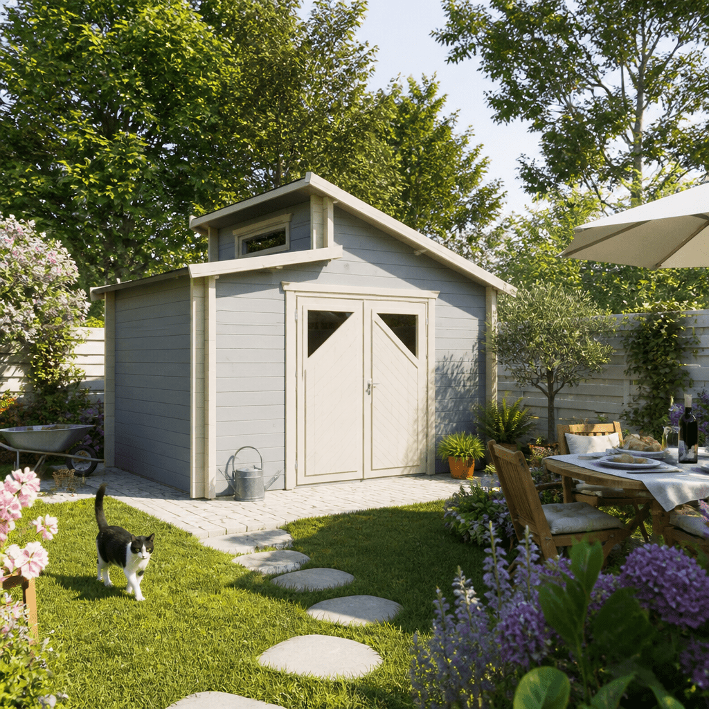 26% Rabatt ! Fjordholz Gartenhütte Modell Varianta 44 C 3x2m