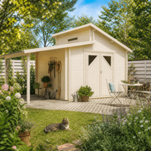 26% Rabatt ✓ 5 × 3 m | Gartenhütte Varianta 44 D +SD | Schleppdach | klassisch | Massivholz Unkategorisiert online kaufen
