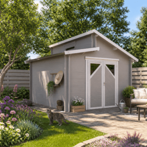 26% Rabatt ! Fjordholz Gartenhütte Modell Varianta 44 E 4x4m Unkategorisiert online kaufen