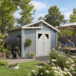 26% Rabatt ! Fjordholz Gartenhütte Modell Varianta 44 F 4x4m Unkategorisiert online kaufen
