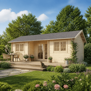 26% Rabatt ✓ Gartenhütte Wallis 44 | Satteldach | klassisch | Massivholz | 6 × 4 m Unkategorisiert online kaufen