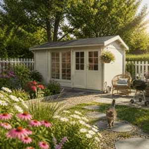 26% Rabatt ! Gartenhütte Modell Winslow 40 5x3m Unkategorisiert online kaufen