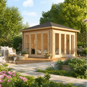 26% Rabatt ✓ 6 × 4 m | Gartenhütte Gartenlounge Kiano 44 G | Massivholz Unkategorisiert online kaufen 26% Rabatt ✓ 6 × 4 m | Gartenhütte Gartenlounge Kiano 44 G | Massivholz Unkategorisiert online kaufen