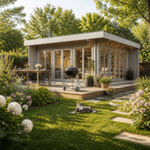 26% Rabatt ! Fjordholz Gartenlounge Modell Mila 70 6x6m Unkategorisiert online kaufen