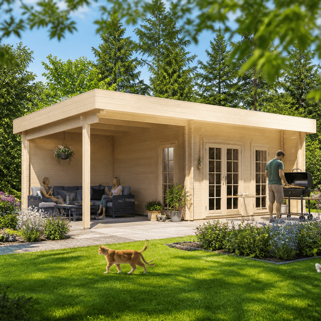 26% Rabatt ! Gartenlounge Modell Petra 44 C 7x5m