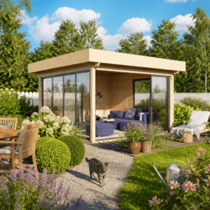 26% Rabatt ✓ Gartenhütte Glaspavillon Alu 44 C | Massivholz Unkategorisiert online kaufen