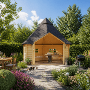 26% Rabatt ✓ Gartenhütte Grillhaus Emil 12 m² | Massivholz Unkategorisiert online kaufen