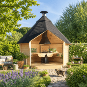 26% Rabatt ✓ Grillhaus Niklas 12 m² | Massivholz Unkategorisiert online kaufen