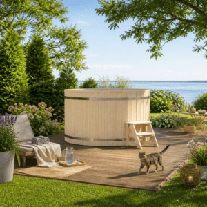 26% Rabatt ✓ Holzbadezuber/Hot Tub Rund ohne Ofen Unkategorisiert online kaufen