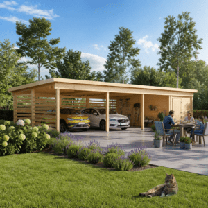 26% Rabatt ✓ Holzgarage mit Carport Büsum 44 Unkategorisiert online kaufen 26% Rabatt ✓ Holzgarage mit Carport Büsum 44 Unkategorisiert online kaufen