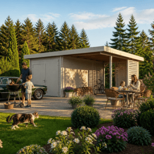 26% Rabatt ✓ Holzgarage mit Carport Gettorf 70 Unkategorisiert online kaufen